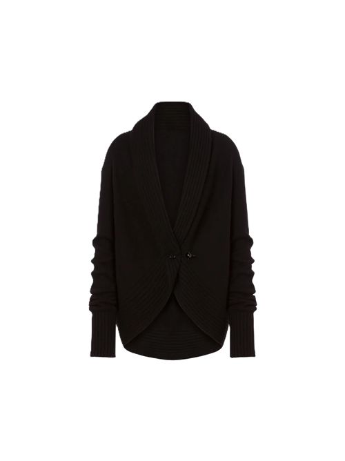 Cardigan in lana merino e cashmere Alberta Ferretti Alberta Ferretti | 252U_090366010555 NERO